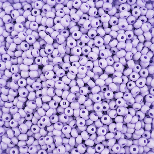 Czech Seed Bead / Pony Beads 6/0 Opaque Purple Shades