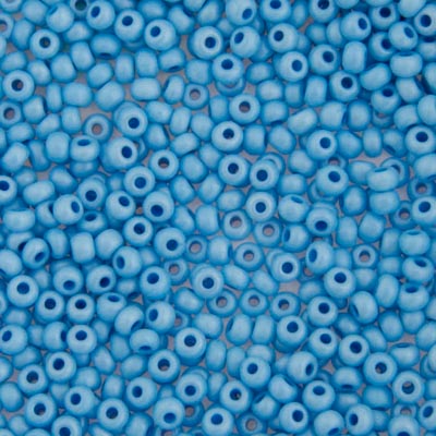 Czech Seed Bead / Pony Beads 6/0 Opaque Blue Shades