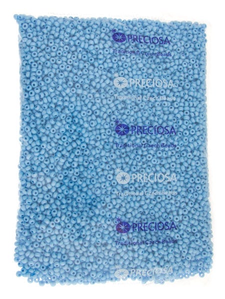 Czech Seed Bead / Pony Beads 6/0 Opaque Blue Shades