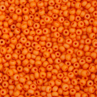 Czech Seed Bead / Pony Beads 6/0 Opaque Yellow/Orange Shades