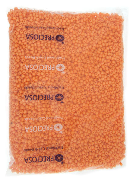 Czech Seed Bead / Pony Beads 6/0 Opaque Yellow/Orange Shades