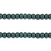 Czech Seed Bead / Pony Beads 6/0 Opaque Green Shades