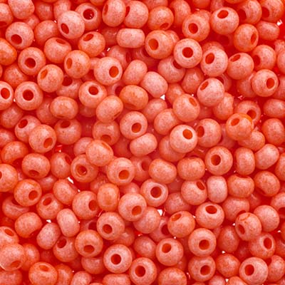 Czech Seed Bead / Pony Beads 6/0 Opaque Pink Shades