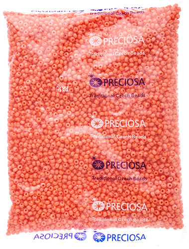 Czech Seed Bead / Pony Beads 6/0 Opaque Pink Shades