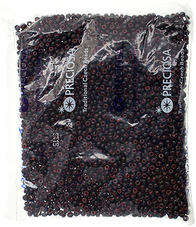 Czech Seed Bead / Pony Beads 6/0 Opaque Brown Shades