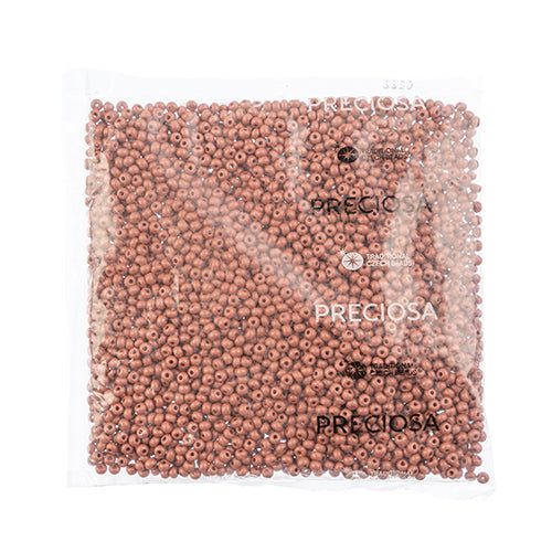 Czech Seed Bead / Pony Beads 6/0 Permalux Dyed Chalk