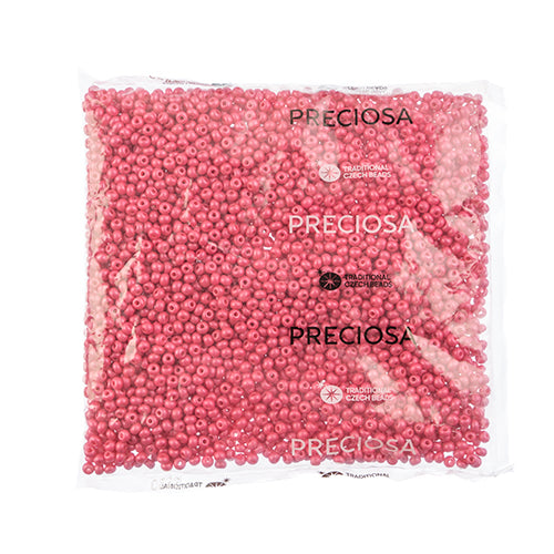 Czech Seed Bead / Pony Beads 6/0 Permalux Dyed Chalk