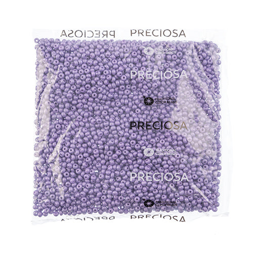 Czech Seed Bead / Pony Beads 6/0 Permalux Dyed Chalk