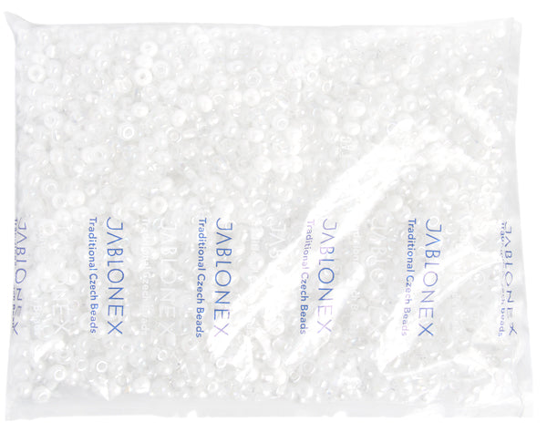 Czech Seed Beads 2/0 Opaque White Shades