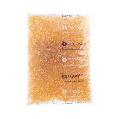 Czech Seed Beads 2/0 Transparent Brown Shades