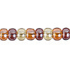 Czech Seed Beads 2/0 Transparent Brown Shades