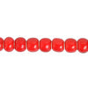 Czech Glass Beads 2/0 Opaque with White Heart