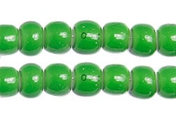 Czech Glass Beads 2/0 Opaque with White Heart