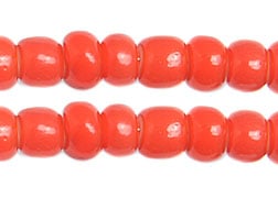 Czech Glass Beads 2/0 Opaque with White Heart