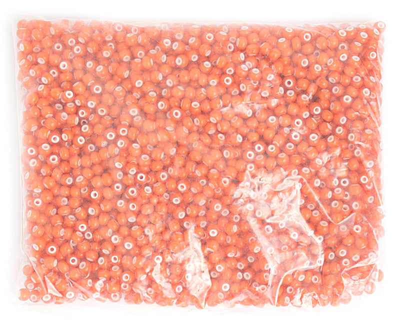 Czech Glass Beads 2/0 Opaque with White Heart