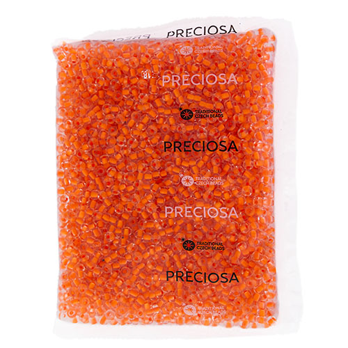 Czech Seed Beads 2/0 Color Lined Yellow/Orange Shades