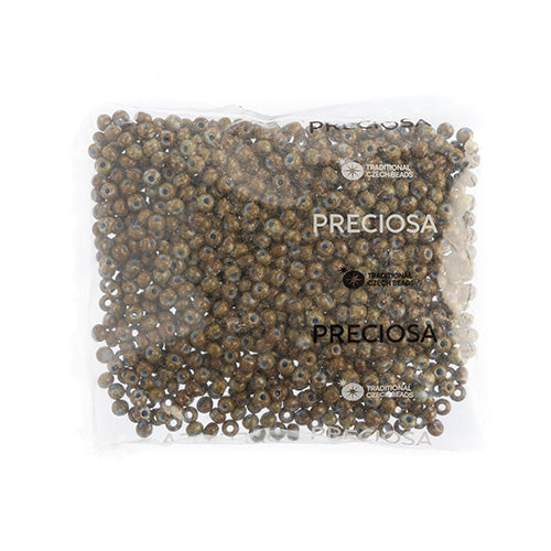 Czech Seed Beads 2/0 Opaque Blue Shades