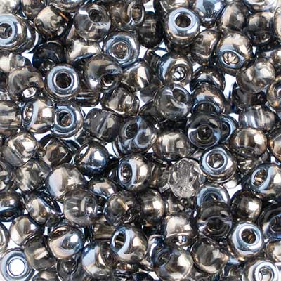 Czech Seed Beads 2/0 Transparent Blue Shades