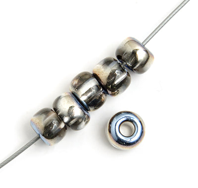 Czech Seed Beads 2/0 Transparent Blue Shades