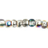 Czech Seed Beads 2/0 Transparent/Grey Shades