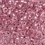 Czech Seed Beads 2/0 Color Lined Red/Pink Shades
