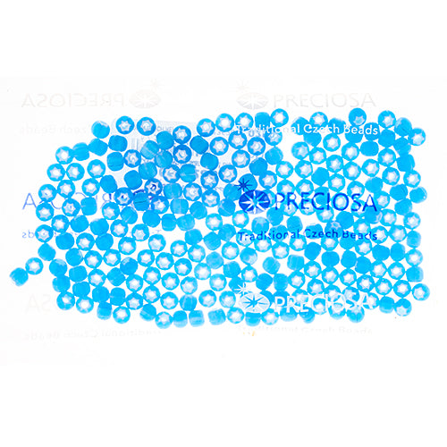 Czech Seed Beads 2/0 Cornelian White Star 