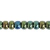 Czech Seed Beads 2/0 Opaque Green Shades
