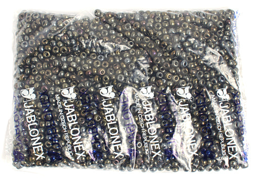 Czech Seed Beads 2/0 Opaque Brown Shades