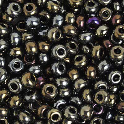Czech Seed Beads 2/0 Opaque Brown Shades