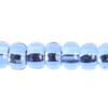 Czech Seed Beads 2/0 Color Lined Blue Shades