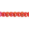 Czech Seed Beads 2/0 Color Lined Red/Pink Shades