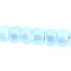 Czech Seed Beads 2/0 Color Lined Blue Shades
