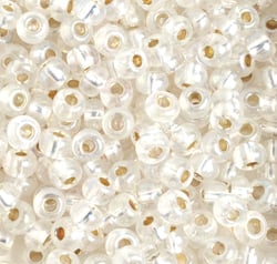 Czech Seed Beads 2/0 Color Lined Black/White/Mixed Shades