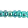 Czech Seed Beads 2/0 Color Lined Blue Shades
