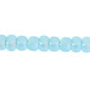 Czech Seed Beads 2/0 Color Lined Blue Shades