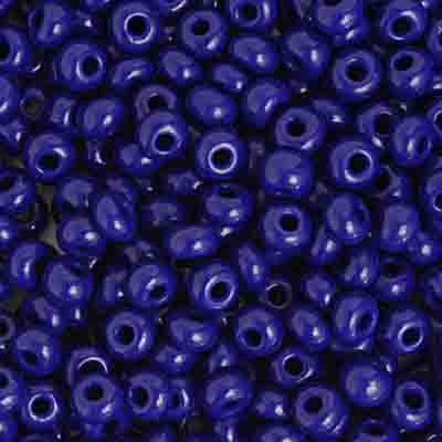 Czech Seed Beads 2/0 Opaque Blue Shades