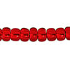 Czech Seed Beads 2/0 Transparent Orange/Red Shades