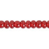 Czech Seed Beads 2/0 Transparent Orange/Red Shades