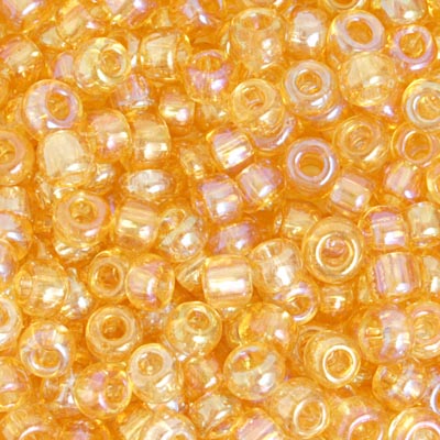 Czech Seed Beads 2/0 Transparent Brown Shades