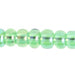 Czech Seed Beads 2/0 Transparent Green Shades