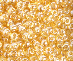 Czech Seed Beads 2/0 Transparent Brown Shades