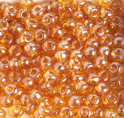 Czech Seed Beads 2/0 Transparent Brown Shades