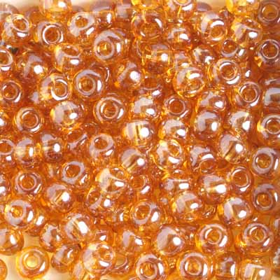 Czech Seed Beads 2/0 Transparent Brown Shades