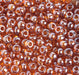 Czech Seed Beads 2/0 Transparent Brown Shades