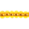 Czech Seed Beads 2/0 Color Lined Yellow/Orange Shades