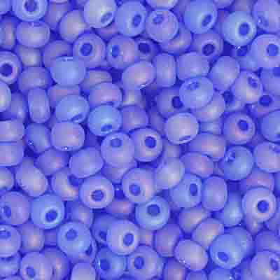 Czech Seed Beads 2/0 Transparent Blue Shades