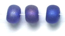Czech Seed Beads 2/0 Transparent Blue Shades