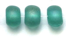 Czech Seed Beads 2/0 Transparent Green Shades