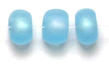 Czech Seed Beads 2/0 Transparent Blue Shades