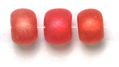 Czech Seed Beads 2/0 Transparent Orange/Red Shades